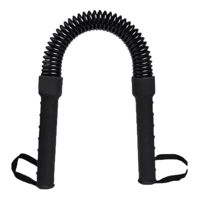 Barra de Pulso Power Twister para Treinamento de Braços e Fortalecimento de Peito e Tríceps