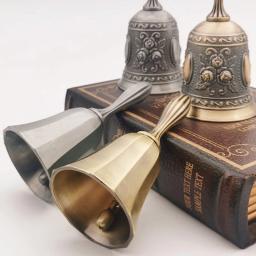 Manual de meditação sino mão estilo retro sorte jantar oração tibetano serviço budista portátil artesanal bronze decoração da sua casa - Image 6