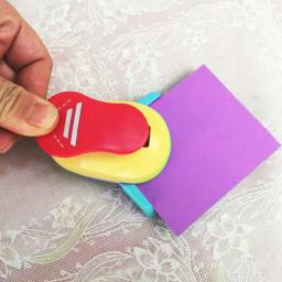 Linha dupla igual canto artesanato perfurador curva diy buraco fronteira perfurador cortador de papel em relevo scrapbook - Image 2