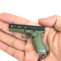 Liga G17 Pistola Modelo Memória, destacável Toy Gun Ornamento, Decoração para casa Artesanato, Pingente Keychain, Holiday Party Presentes, 1:3 - Image 5