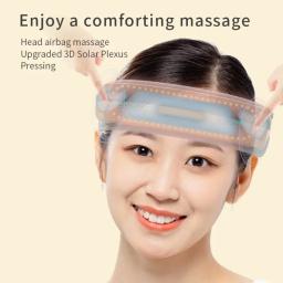 Massagem de vibração elétrica, Compressa de aquecimento, Massagem de pressão de ar, Novo Bluetooth Music Massager - Image 2