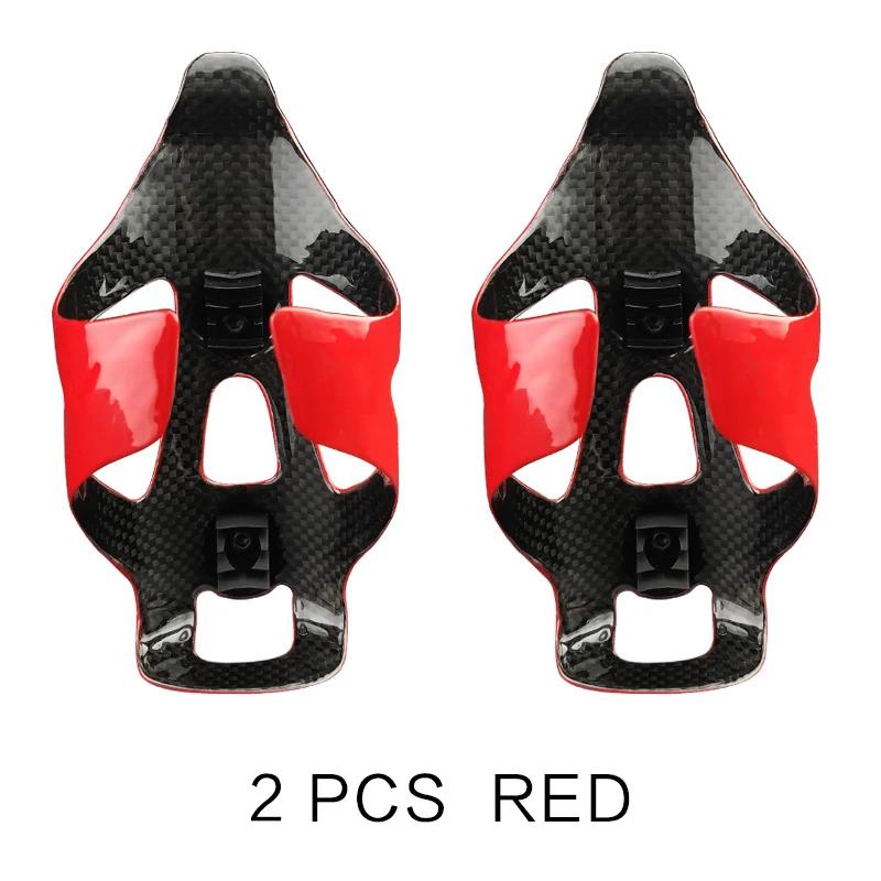 Gaiola De Garrafa De Bicicleta De Fibra De Carbono Suporte De Garrafa De Ciclismo, Fosco, De Alta Resistência Suporte De Copo De Água, Montando Gaiola, 1 Pc - Image 1