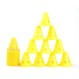 Esportes marcador pilha 1/10 pçs oco à prova de vento roller patinação pile skate marcação formação estrada cone patinação pós futebol rugby - Image 5
