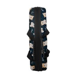 Xilofone Glockenspiel infantil, instrumento de percussão profissional, Carillon Orff, presentes musicais com caixa estilo urso, 16 tons - Image 2