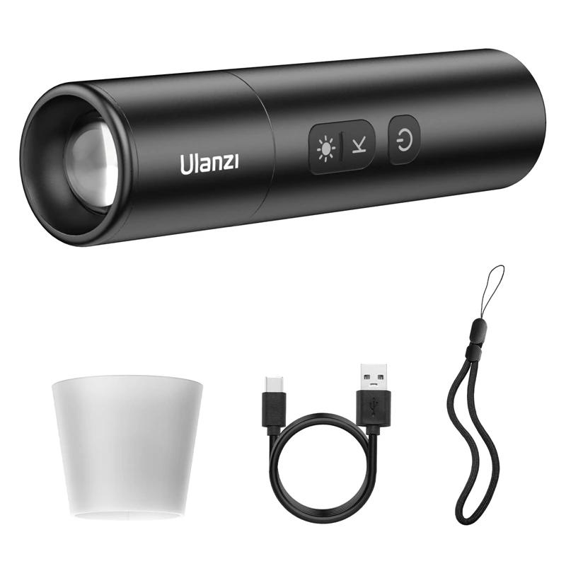 Ulanzi-lanterna de vídeo regulável para fotografia ao ar livre, bi-color, brilho, zoom, luz de vídeo, LM07 - Image 1