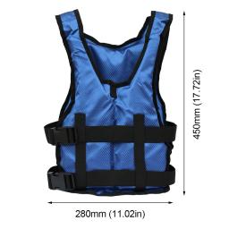 Jaqueta salva-vidas profissional para adultos e crianças, ajustável, resgate de natação, impermeável, colete salva-vidas flutuante, esporte aquático, 1 pc, 2pcs - Image 5