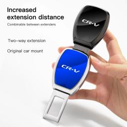 Car Seat Belt Extender, Lock Buckle Plug, Logotipo personalizado, Acessórios para Honda CRV, Civic, Fit, Jazz, Accord, Piloto Odyssey Passaporte - Image 4