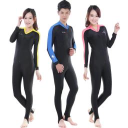 Roupa de mergulho para homens e mulheres, peça única de lycra para mergulho submarina - Image 1