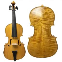 Feito à mão grande 5 cordas viola 17 7/8 "viola fretted (455mm), som ressonante grande - Image 2