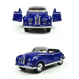 Mini Liga Diecast Car Model, Coleção Vintage, Arte Retrô, Brinquedos de carros antigos, Presente para meninos, 1:32, Clássico - Image 3