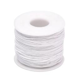Cordão de Algodão Encerado para Fazer Jóias, Fio de Cordas Trançadas, Pulseira e Colar DIY, Beading Craft, 1mm, 24m - Image 6