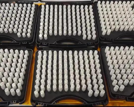 Conjunto Completo de Medidores de Pino em Tungstênio - 101 Tamanhos com Precisão de 1 a 6mm e Passo de 0.01mm