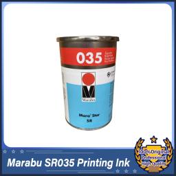Marabu SR035 Tela de última geração vermelha brilhante e tinta de impressão de almofadas para plásticos - Image 1