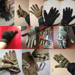 Luvas Táticas Camo Touch Screen, Caça ao Ar Livre, Esportes de Tiro, Ciclismo, Combate, Caminhadas Airsoft, Camping, Equipamento Antiderrapante para Bicicletas - Image 2