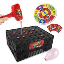 Whack a Balão Explosion Box Game, jogo interativo de mesa, caixa de estalo, festa familiar - Image 5