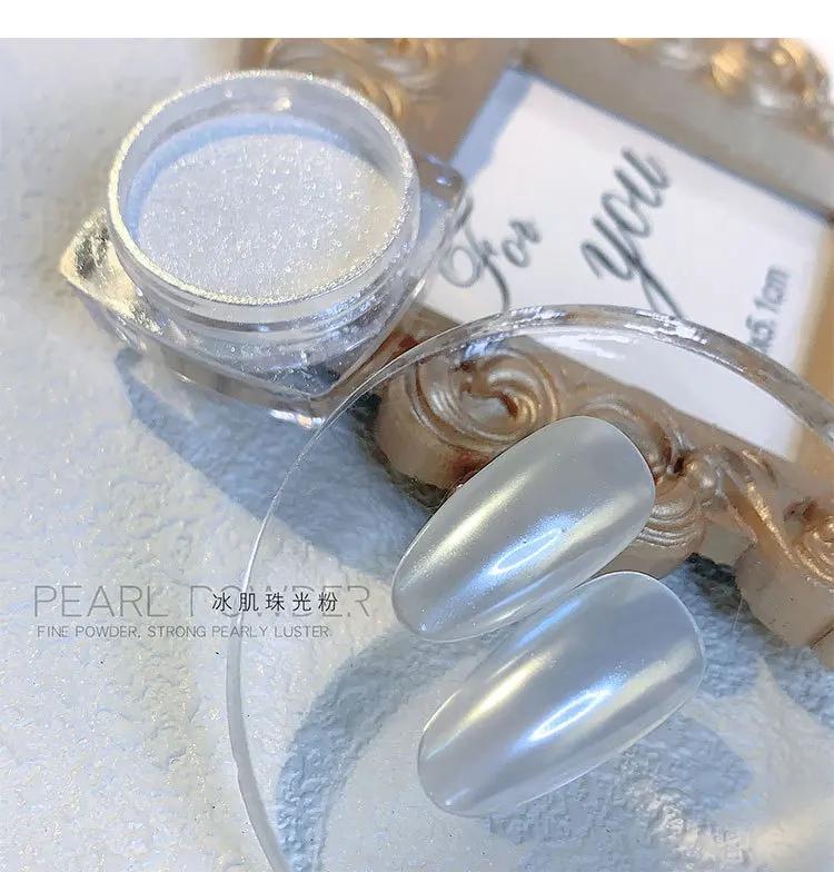 Colorido camaleão glitter cromo espelho em pó efeito metálico y2k espelho mágico decoração esfregando pigmento floco manicure accessorie - Image 1