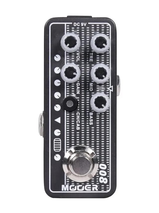 Pedal de Efeito Cali-mk 3 para Guitarra com Pré-Amplificador Digital e Equalizador Três Bandas