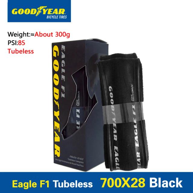 Goodyear Eagle F1 Supersport Pneu de Bicicleta de Estrada Tubeless Ready 700x28C