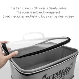 Multifuncional Pesca Acessórios Caixa De Armazenamento, Engrenagem De Pesca Mala, Luya Gancho Isca Caixa, Kit De Ferramentas Portátil - Image 4