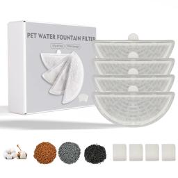 Substituição do Filtro para Pet Bebedouro, Filtros de Carvão Ativado, Dispenser de Água, Dog and Cat Acessórios, 4 PCs, 8 PCs, 12 PCs - Image 1