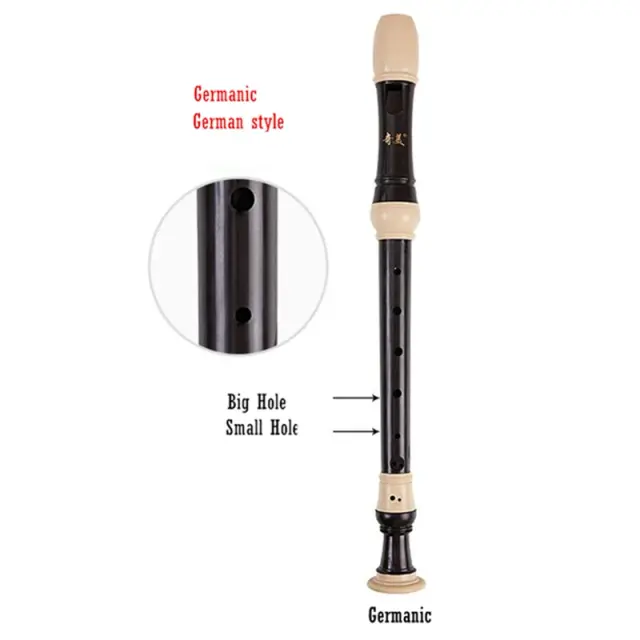 Gravador Germânico e Barroco, Clarinete de 8 Furos e Flauta Vertical F Key: Instrumentos Musicais em Destaque