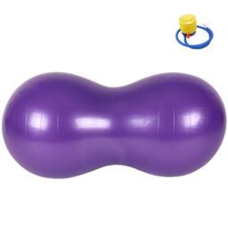 Bola de amendoim anti explosão bola de exercício multi-função pvc bola de fitness antiderrapante bola de yoga inflável para treinamento de força central - Image 1