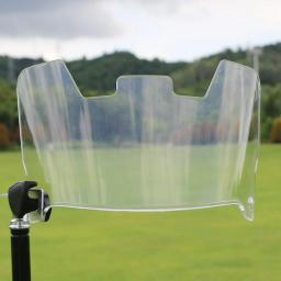 Viseira clara do capacete do futebol do Anti-Fog, viseiras transparentes do protetor do olho do rugby com grampos, vendas Today - Image 3