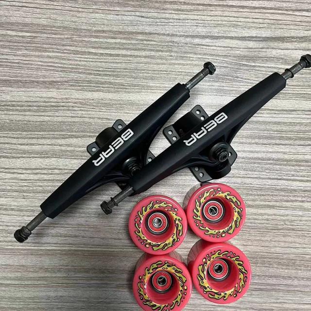 Urso Caminhões Longboard Profissionais para Flat, Street Dancing e Downhill - Ângulos de 50° e 6°