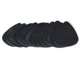 Conjunto de 10 palhetas pretas para violão, acessórios acústicos e musicais, equipamento acústico e musical, 0.5mm - Image 5