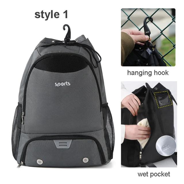 Mochila de Ginástica Unissex com Cordão - Ideal para Treinos, Basquete, Futebol e Uso Escolar