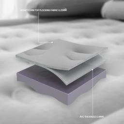 Almofada de ar inflável automática Cama com bomba elétrica, Camping colchão com encosto, 150x203cm - Image 6