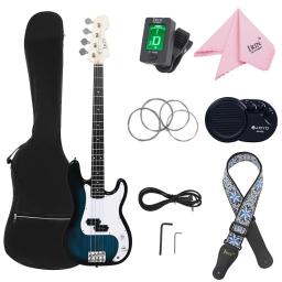 IRIN-Baixo elétrico com saco, 4 cordas, 20 traves, corpo Basswood, Amp Tuner, peças de guitarra e acessórios - Image 1