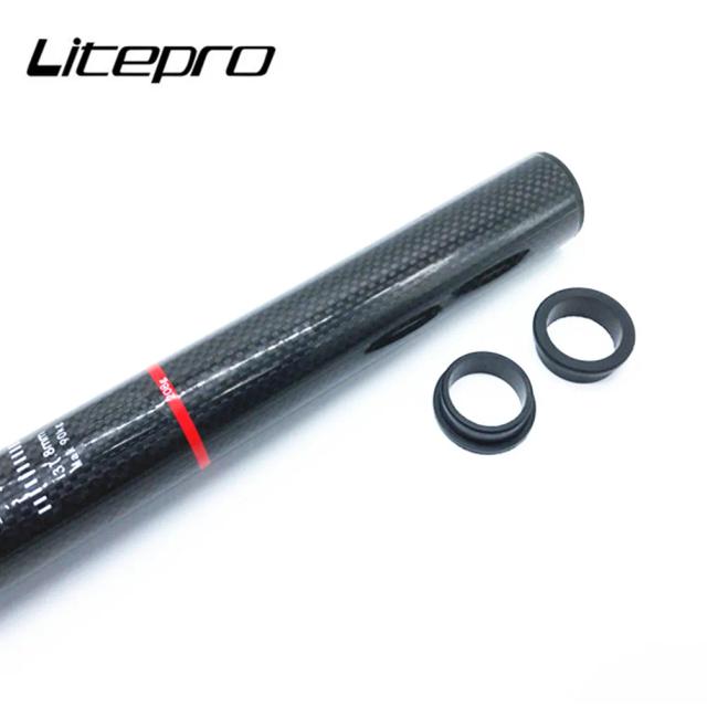 Acessórios para Bicicleta Brompton: Plugues para Espigão de Assento 31.8 e 33.9mm com Capa Protetora для Tubo do Selim