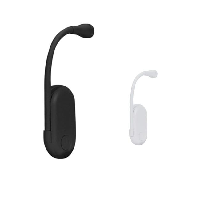 Lanterna Recarregável Flexível Gooseneck para Leitura de Livros na Cama, Luz para Cuidado dos Olhos e Portátil