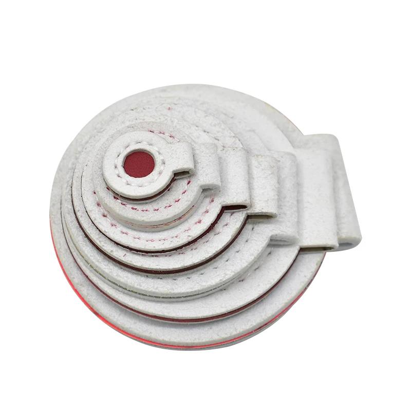 Material De Couro Tiro De Treinamento Bullseye Set, Alvo De Suspensão Redondo, Slingshot, Apontando A Prática - Image 1