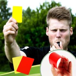 Árbitro Card Set para Jogos Esportivos, Vermelho e Amarelo, Apito e Lápis, Cartas de Aviso para Futebol, Scorebook, Futebol Árbitro - Image 2
