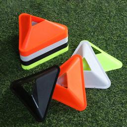 Futebol Disco De Treinamento Para Crianças E Adultos Cone De Agilidade Portátil, Esportes De Campo De Prática De Futebol, Disco De Treinamento, Equipamento De Futebol, 5Pcs - Image 4