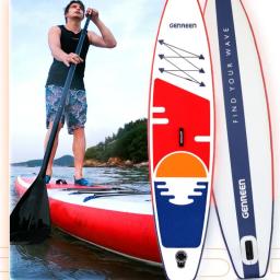 Vertical SUP Standard Paddle Board para iniciantes, SUP Drift, barco, remo, prancha de surfa Float - Image 1