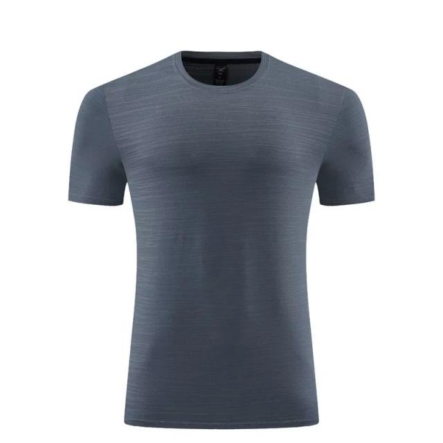 Camiseta de Compressão Masculina de Manga Curta para Corrida e Treino Atlética Fitness