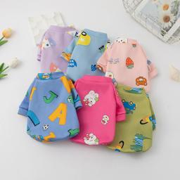 Desenhos animados impressos camisola macia para cães pequenos, Chihuahua roupas, quente Pet Outfit, roupas de inverno, novo - Image 1