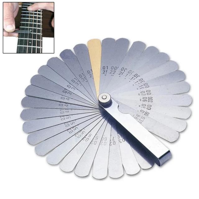 Kit Completo de Configuração para Guitarra: Pescoço, Cordas e Ferramentas de Luthier com Calibragem para 32 Fret