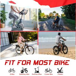 Bucklos selim de bicicleta de grandes dimensões, absorção de choque, ampliar, grosso, ergonômico, macio, confortável, almofada de assento, peças de ciclismo - Image 6