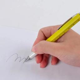 Multi-função Caneta Esferográfica, Chave De Fenda Gradienter, Material De Escritório, Material Escolar, Escala, 6 em 1, 1Pc - Image 3