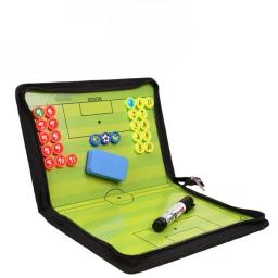 Dobrável Magnetic Tactical Training Board Set, Prancheta tática, Treinador Tactical Board, Large Board Eraser - Image 3