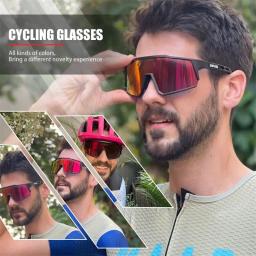 Kapvoe Ciclismo Óculos Polarizados MTB Road Bike Óculos UV400 Óculos De Proteção Ultra Light Sport Eyewear Equipment - Image 2