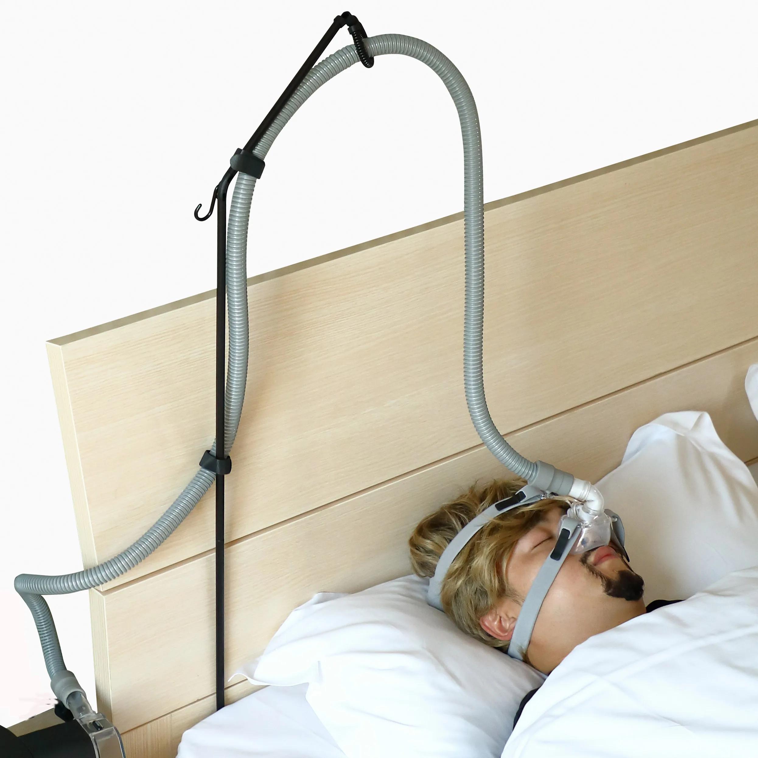 Máscara Hanger Tubo Lift Pipe Suporte, CPAP Acessório, Dobrável, 360 ° Rotable, Sob Colchão Pendurar, BIPAP APAP Tubing, Mangueira Titular - Image 1