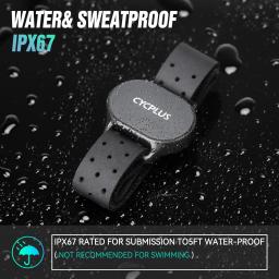 Cycplus h1 braçadeira medidor de freqüência cardíaca bluetooth 4.0 ant + monitor à prova dwaterproof água acessórios da bicicleta - Image 4