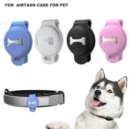 Suporte para coleira cachorro com etiqueta ar, capas coleira silicone para animais estimação para capa anti-perda - Image 2