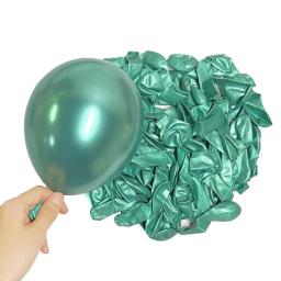 5/10/18 polegada metal balões de aniversário metálico azul verde prata cromo rosa ouro balão chuveiro do bebê casamento decoração de natal - Image 6