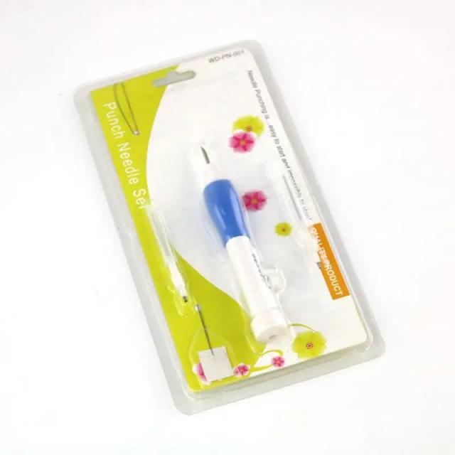 Conjunto Completo de Ferramentas para Bordado e Costura: Agulhas, Caneta de Tricô e Ferramenta de Carpet Knit Punch Needle